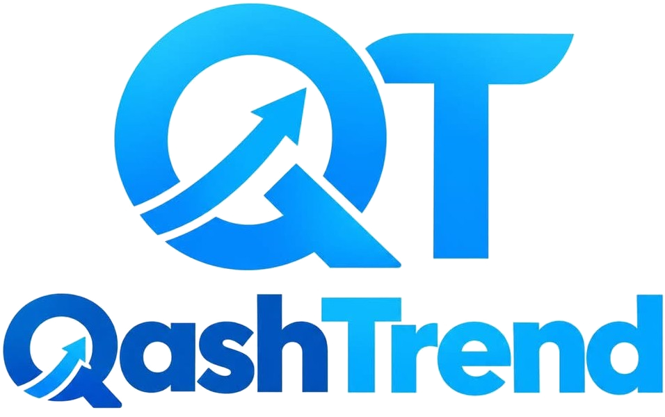 Logo QashTrend avec le grand Q et le T